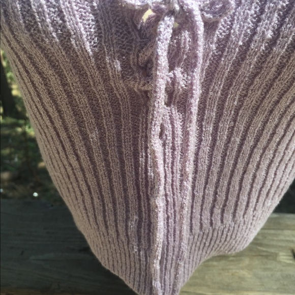 Love More lavender sweater knit cropped camisoleHP 24 - Picture 3 of 8